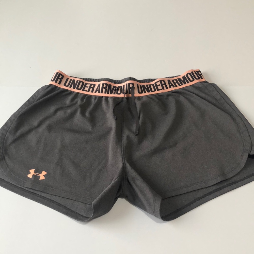 Women’s Gray Under Armour Running Shorts
